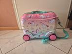 Unicorn reiskoffer met wielen, Sieraden, Tassen en Uiterlijk, Koffers, Ophalen, Gebruikt, Hard kunststof, 70 cm of meer