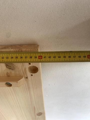 Twee houten Ivar kastdeurtjes van Ikea - 42 breed x 83 hoog - afbeelding 3