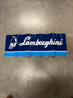 Sticker met tekst Lamborghini. Origineel, Ophalen of Verzenden, Nieuw, Overige typen