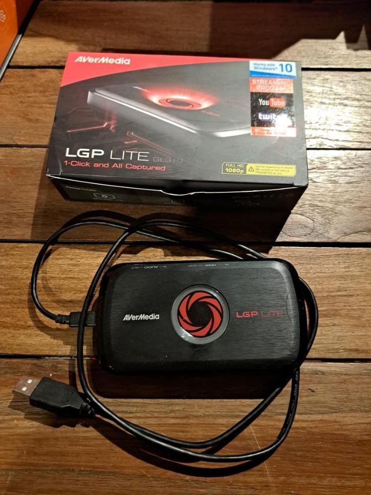AverMedia LGP Lite GL310 Streaming Product, Computers en Software, Capture cards, Zo goed als nieuw, Ophalen of Verzenden