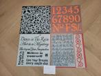 Stencils verschillende merken, waarvan 3 stuks 30x30 cm., Hobby en Vrije tijd, Scrapbooking, Ophalen of Verzenden, Gebruikt, Overige typen