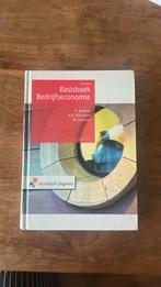 P. de Boer - Basisboek Bedrijfseconomie, Ophalen of Verzenden, Zo goed als nieuw, P. de Boer; M.P. Brouwers; Wim Koetzier