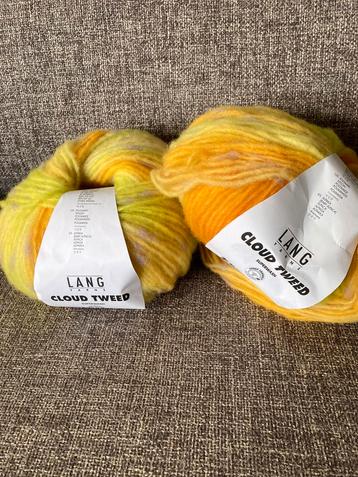 Pakket Van 2 Bollen Cloud Tweed Van LANG YARNS kleur 03 beschikbaar voor biedingen