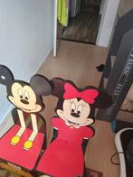 Leuke tafel moet 2 stoelen van Mickey en minnie mouse, Ophalen, Gebruikt, Tafel