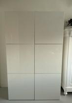 IKEA Besta opberger - hoogglans wit - 6 deuren, Ophalen, Gebruikt, 100 tot 150 cm, 150 tot 200 cm