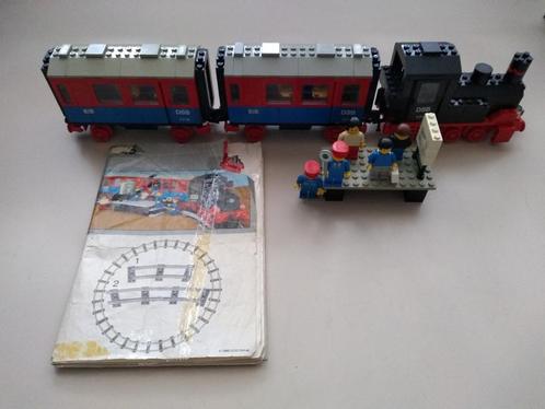 Lego duw trein 7715 met bouwinstructie en rondje rails igst, Kinderen en Baby's, Speelgoed | Duplo en Lego, Gebruikt, Lego, Complete set
