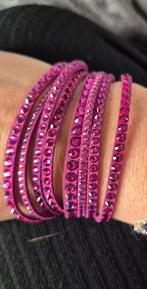 Originele swarovski armband, Sieraden, Tassen en Uiterlijk, Armbanden, Ophalen of Verzenden, Nieuw, Zilver, Leer