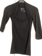 Zwart shirt maat XS, Ophalen of Verzenden, Zo goed als nieuw, Zwart, Lange mouw