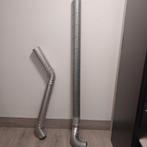 CV Ketel Afvoerbuizen - 10cm Diameter, Doe-het-zelf en Verbouw, Verwarming en Radiatoren, 30 tot 80 cm, Gebruikt, Cv-ketel of Combi-ketel