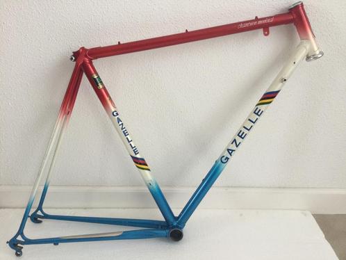 Gazelle champion mondial frame racefiets, Fietsen en Brommers, Fietsen | Racefietsen, Gebruikt, Gazelle, 10 tot 15 versnellingen