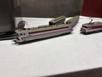Diverse treinen . Zie foto . H0 . Geen Marklin, Gebruikt, Gelijkstroom, Analoog, Ophalen