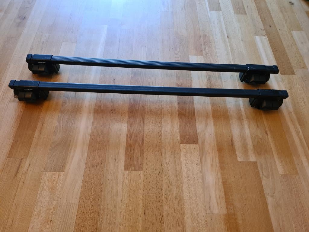 Universele dakdragers voor open dakrails, Auto diversen, Dakdragers, Gebruikt, Ophalen