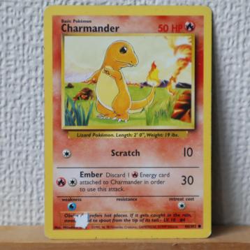 Pokémon Charmander Base Set 46/102 beschikbaar voor biedingen