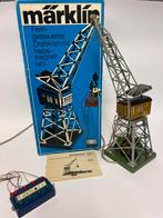 ** NIEUWSTAAT ** Märklin 7051 ** Kraan Compleet + Boekje **2, Wisselstroom, Brug, Tunnel of Gebouw, Ophalen of Verzenden, Zo goed als nieuw