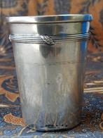 Antieke Duitse doopbeker van Lutz & Weiss van 800 zilver., Antiek en Kunst, Antiek | Goud en Zilver, Ophalen of Verzenden, Zilver