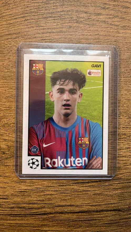 Topps Merlin Heritage 97 Gavi FC Barcelona Rookie RC, Verzamelen, Sportartikelen en Voetbal, Ophalen of Verzenden