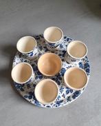 Te koop: eierstel Beatrix Société Céramique Maastricht, Antiek en Kunst, Antiek | Servies los, Ophalen of Verzenden