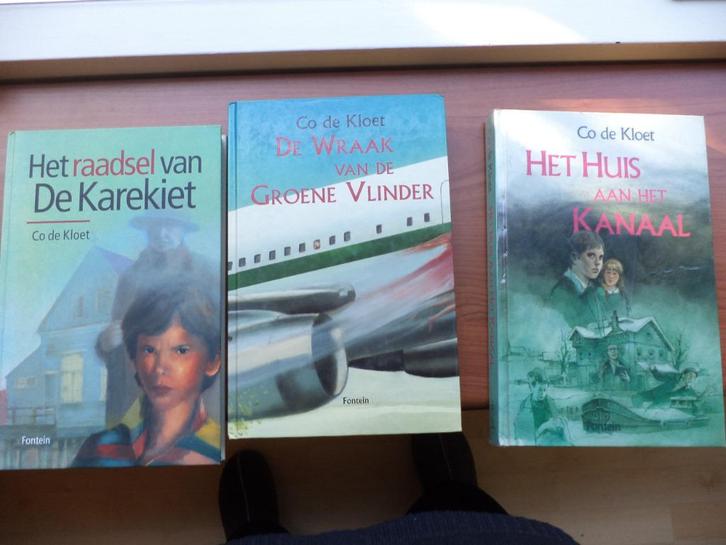 Co de Kloet 3x Raadsel Karekiet, Huis Kanaal, Wraak  Vlinder, Boeken, Kinderboeken | Jeugd | 10 tot 12 jaar, Zo goed als nieuw
