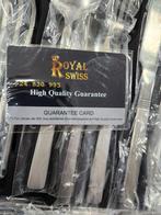 Royal Swiss Bestekset in Koffer 12. Personen, Ophalen of Verzenden