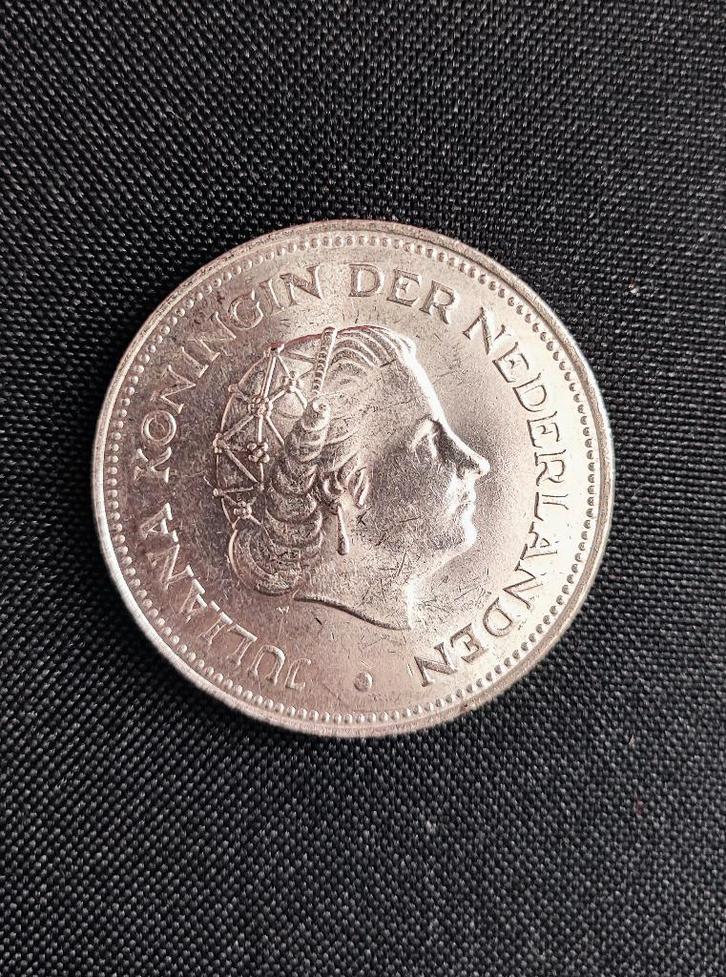 Zilveren 10 gulden - Juliana 1970, Postzegels en Munten, Munten | Nederland, Losse munt, 10 gulden, Koningin Juliana, Zilver, Ophalen