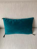 Petrol blue cushion 30x50, Ophalen of Verzenden