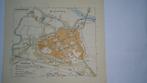 36 Roermond Plattegrond Litho 1917, Antiek en Kunst, Ophalen of Verzenden