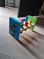 Houten Hamerbank met Vrolijke Kleuren, Ophalen of Verzenden, Zo goed als nieuw, Overige typen