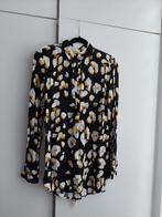 Miss Etam blouse met print zwart geel wit maat S, Verzenden, Zwart, Zo goed als nieuw, Maat 36 (S)