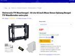 Universele TV wand beugel, Huis en Inrichting, Ophalen, Nieuw, 25 tot 50 cm, Minder dan 100 cm