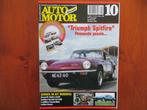 Auto Motor Klassiek 10 2001 Spitfire, Alpine A310, Indian, Ophalen of Verzenden, Nieuw, Renault