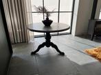 ronde tafel met bolpoot 120/77, Huis en Inrichting, Ophalen, Gebruikt, Rond, Vier personen