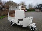Prachtige vintage foodtruck Piaggio Ape tuktuk Vespa coffee, Zo goed als nieuw, 16 km/u of meer, 46 km of meer, Ophalen