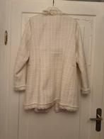 Witte Attentif Paris Blazer - Maat 42/44 (L), Ophalen of Verzenden, Zo goed als nieuw, Maat 42/44 (L), Wit
