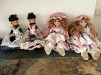 4 vintage poppen voor 10 euro totaal, Verzamelen, Poppen, Ophalen of Verzenden, Gebruikt, Pop