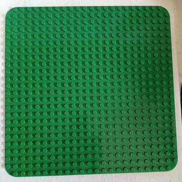 Duplo grote grondplaat groen 38 x 38 cm zgan beschikbaar voor biedingen