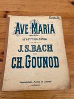 Bach / gounod - ave maria, Muziek en Instrumenten, Bladmuziek, Zang, Gebruikt, Klassiek, Ophalen of Verzenden