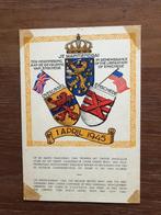 1945 Bevrijdingskaart Enschede. Eerste Paaschdag trokken, Boeken, Oorlog en Militair, Ophalen of Verzenden, Overige onderwerpen