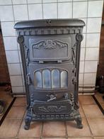 Zwarte gietijzeren gaskachel, Huis en Inrichting, Kachels, Ophalen, Gebruikt, Gas, Gaskachel