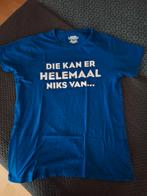 Katoenen blauw  Veronica inside  shirt  maat M, Veronica inside, Ophalen of Verzenden, Zo goed als nieuw, Maat 48/50 (M)