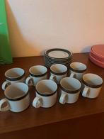 8 Arabia Karelia thee koffie kopjes met schotel, Ophalen