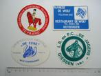 sticker oud Paard paardensport de wolf huybergen giessen, Verzenden, Zo goed als nieuw, Bedrijf of Vereniging