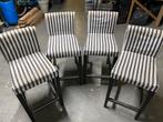 4 ikea hendriksdal bar stoelen, Huis en Inrichting, Ophalen, Gebruikt, Bruin, Hout