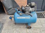 ABAC Compressor met straalketel & verfspuit, Doe-het-zelf en Verbouw, Compressors, Gebruikt, 6 tot 10 bar, Ophalen of Verzenden