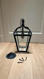 Klassieke Artisans donkergroene lantaarn (hanglamp), Tuin en Terras, Ophalen, Wandlamp, 50 tot 250 watt, IJzer