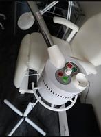 Professionele behandelstoel, gezichtsstoomapparaat, loeplamp, Hobby en Vrije tijd, Vergrootglazen, Loepen en Loeplampen, Ophalen of Verzenden