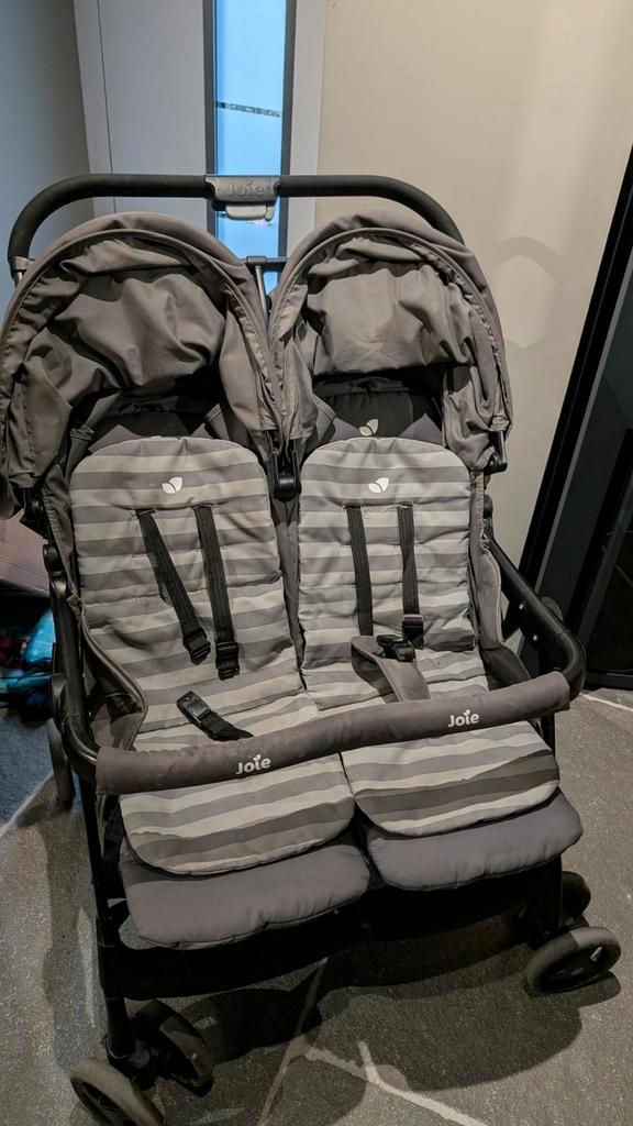 Joie Dubbele kinderwagen, Kinderen en Baby's, Tweelingen en Meerlingen, Gebruikt, Kinderwagen of Buggy, Ophalen