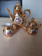 vintage koffiepot, suiker en melk pot, Overige materialen, Overige typen, Ophalen of Verzenden, Zo goed als nieuw