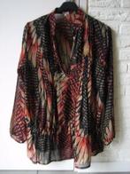 Zeer aparte voile tuniek-blouse DI LOREN 36-38 Snazzeys, Overige kleuren, Nieuw, Maat 36 (S), Verzenden