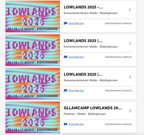 Gllamping Deluxe 4p tent + 4 Lowlands festival tickets, Tickets en Kaartjes, Evenementen en Festivals, Drie personen of meer, Meerdaags