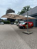 Grote Zweefparasol Horeca, Tuin en Terras, Ophalen, Gebruikt, Kantelbaar, Zweefparasol